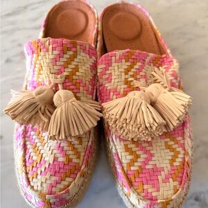 Gentle Souls KENNETH COLE Loafers slip on slides sz 8 mules clogs